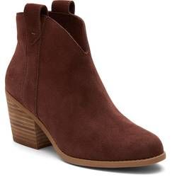 Toms Ankle Boots - Brown - 10020246 Constance